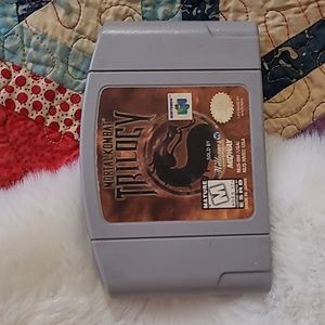 N64 Nintendo 64 Mortal Combat Trilogy Vintage Video Game